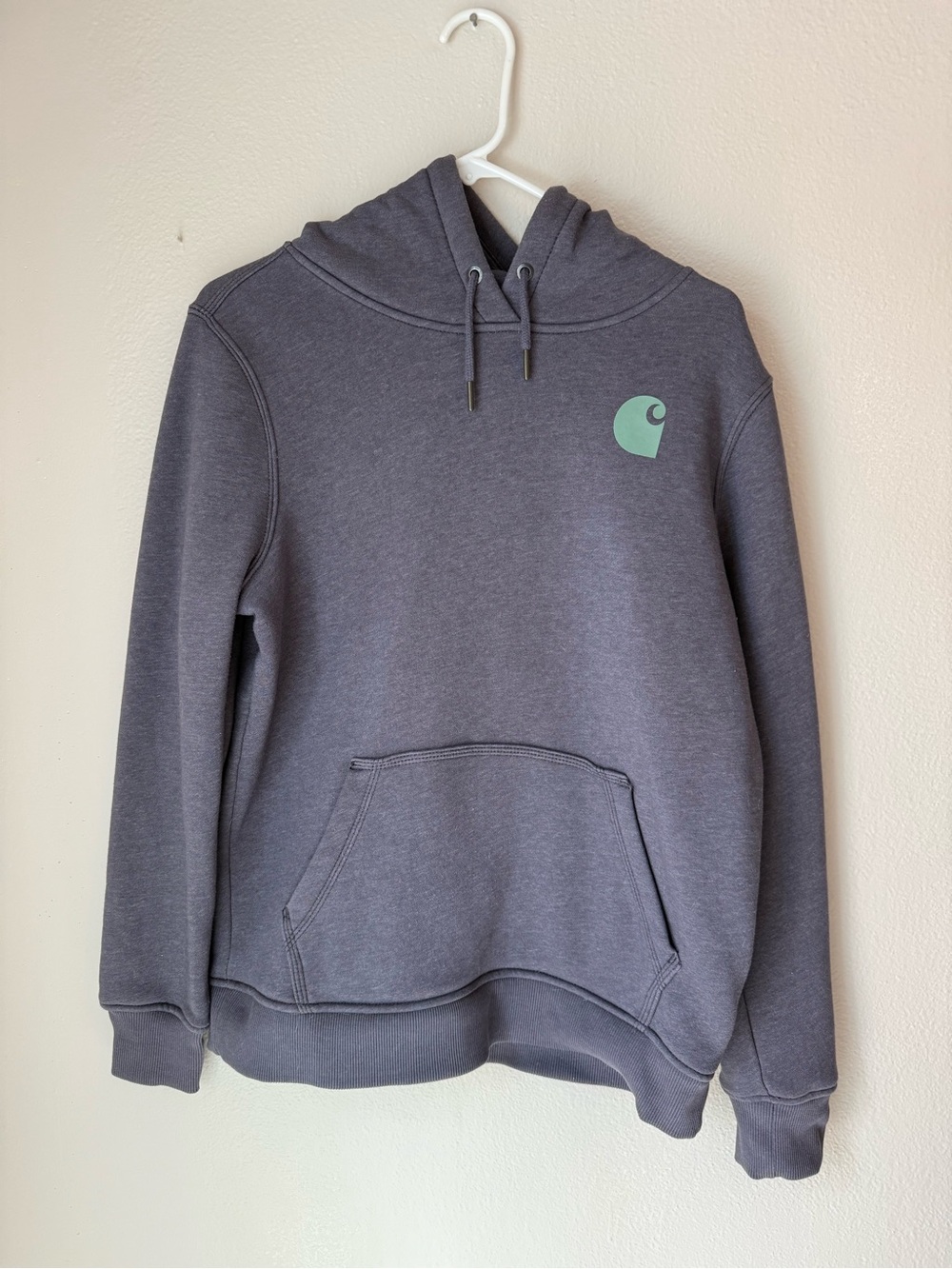 Carhartt Women’s Hooded Sweatshirt in Slate Gray
